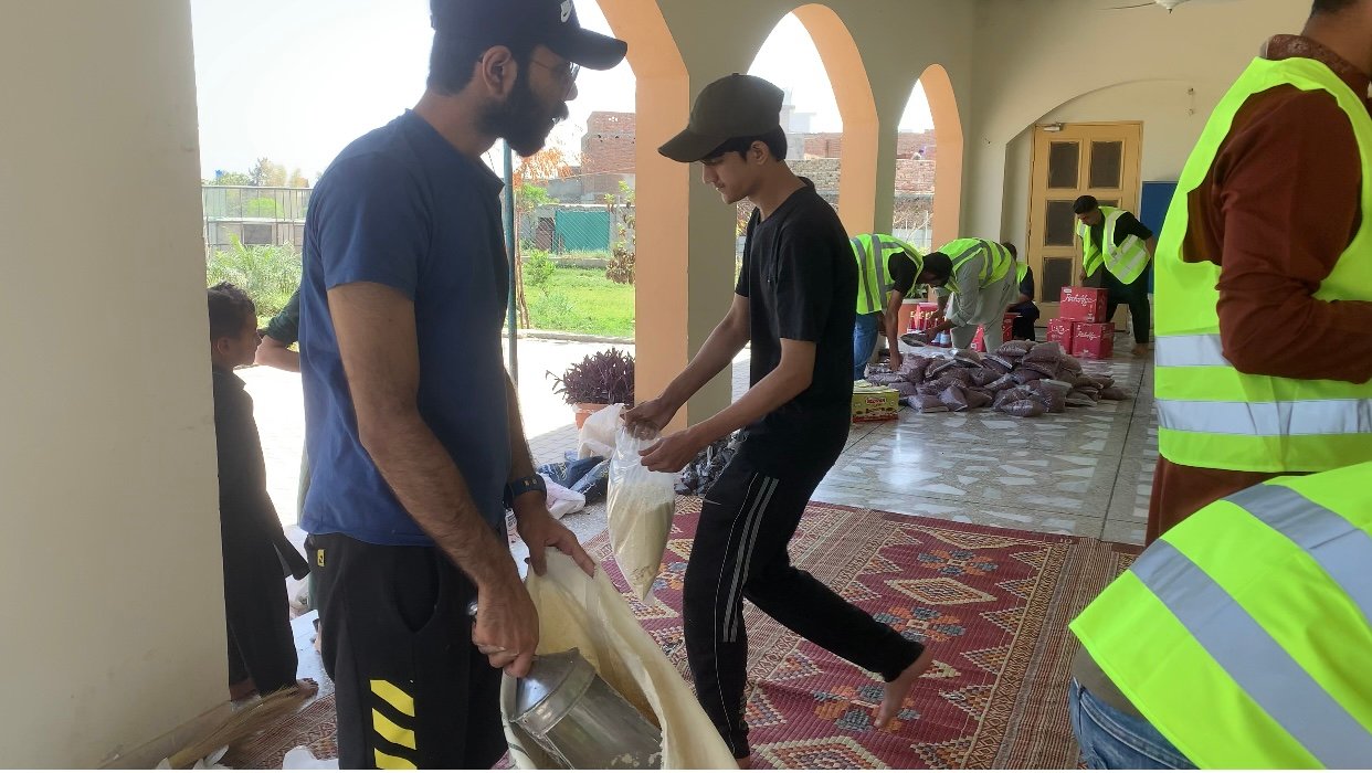 Monthly Rashan For Needy Families