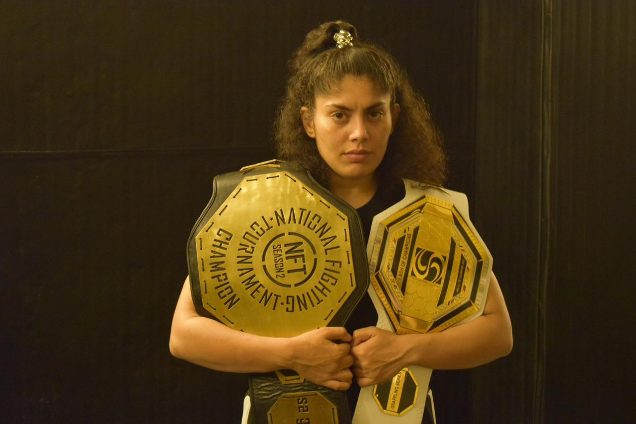 Bushra Ahmad, MMA fighter and national champion